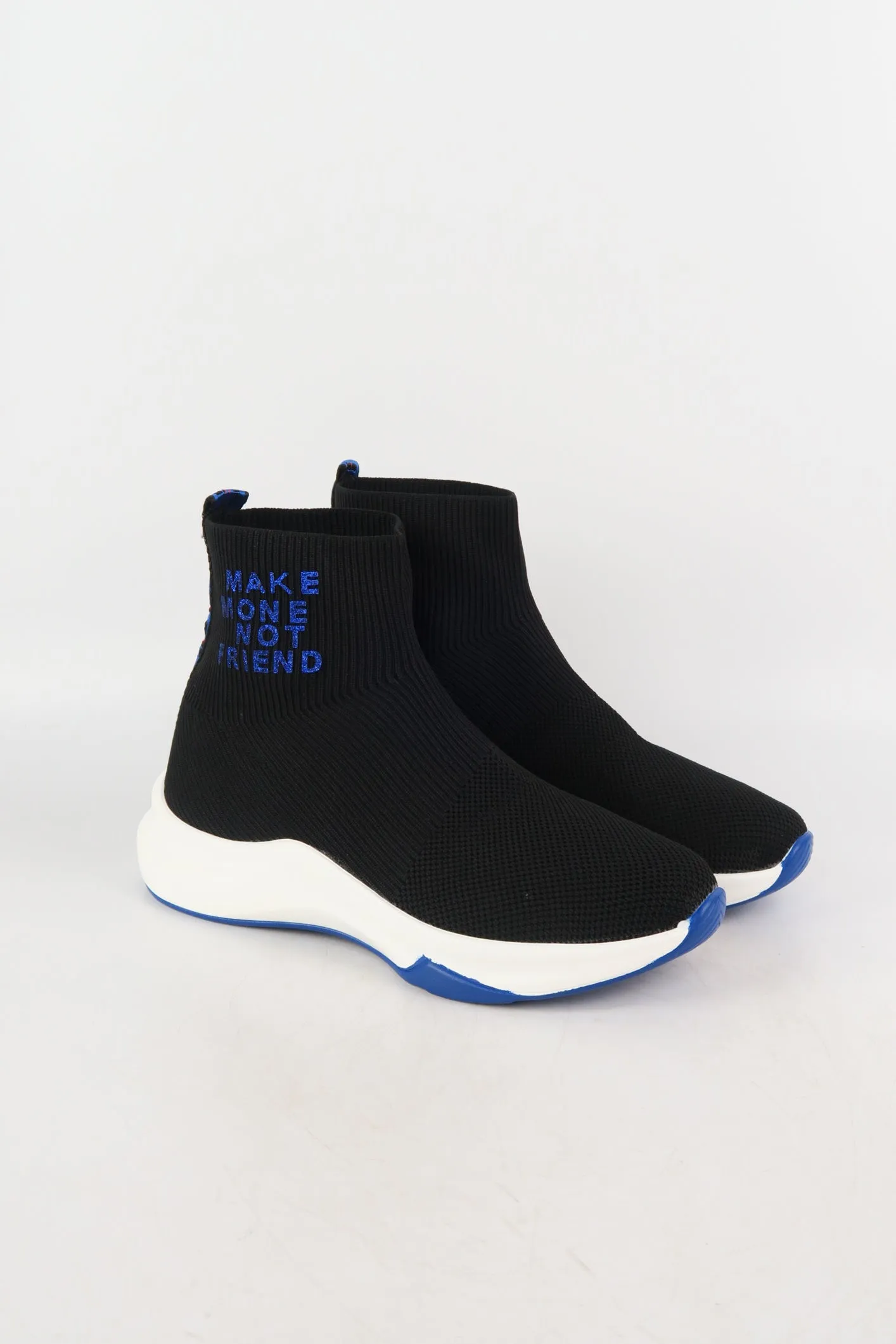 รองเท้าผ้าใบหุ้มข้อสูง - Girls Fashion Sneaker Slip On