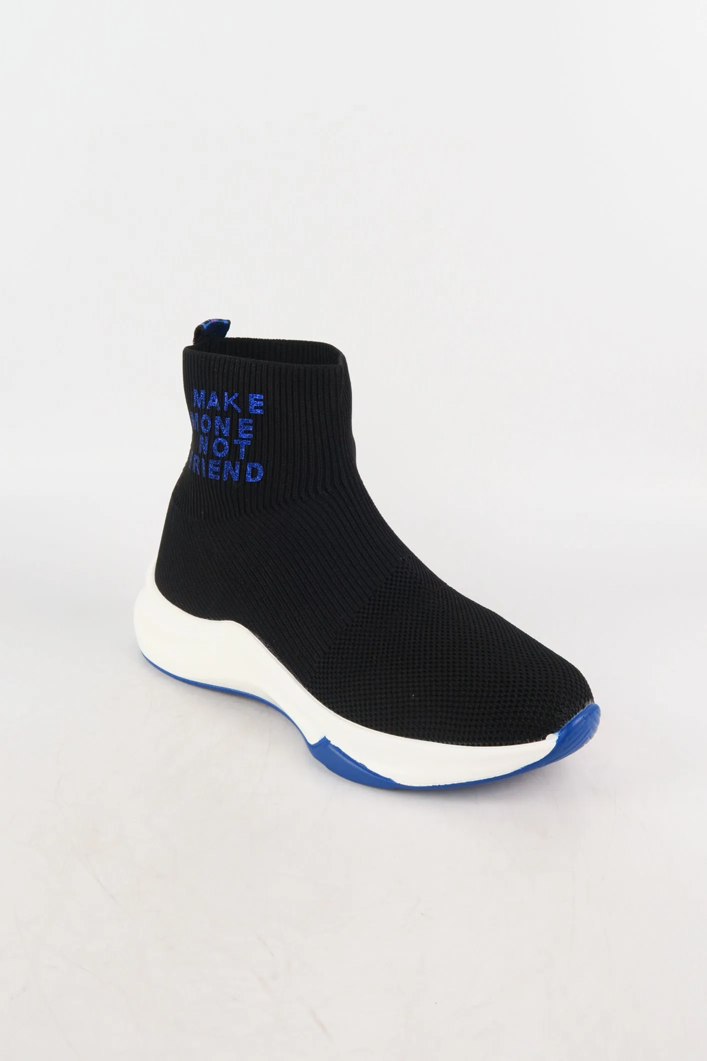 รองเท้าผ้าใบหุ้มข้อสูง - Girls Fashion Sneaker Slip On
