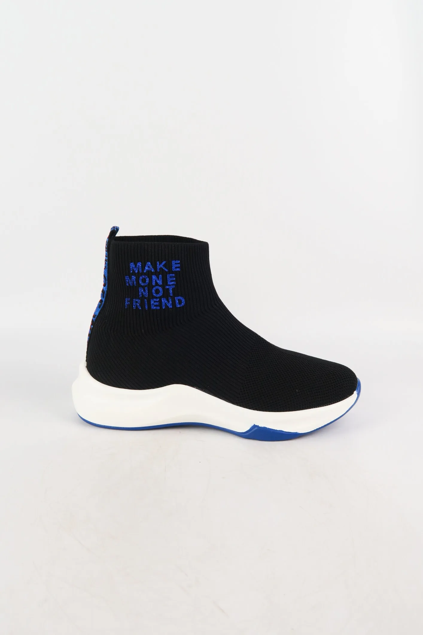 รองเท้าผ้าใบหุ้มข้อสูง - Girls Fashion Sneaker Slip On