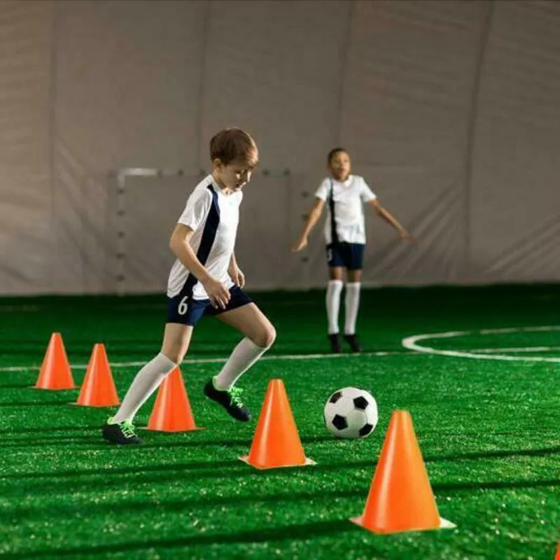 12-Piece: Plastic Cone 7" Orange Colored for Driving Practice,Training, Parties