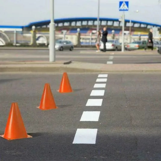 12-Piece: Plastic Cone 7" Orange Colored for Driving Practice,Training, Parties