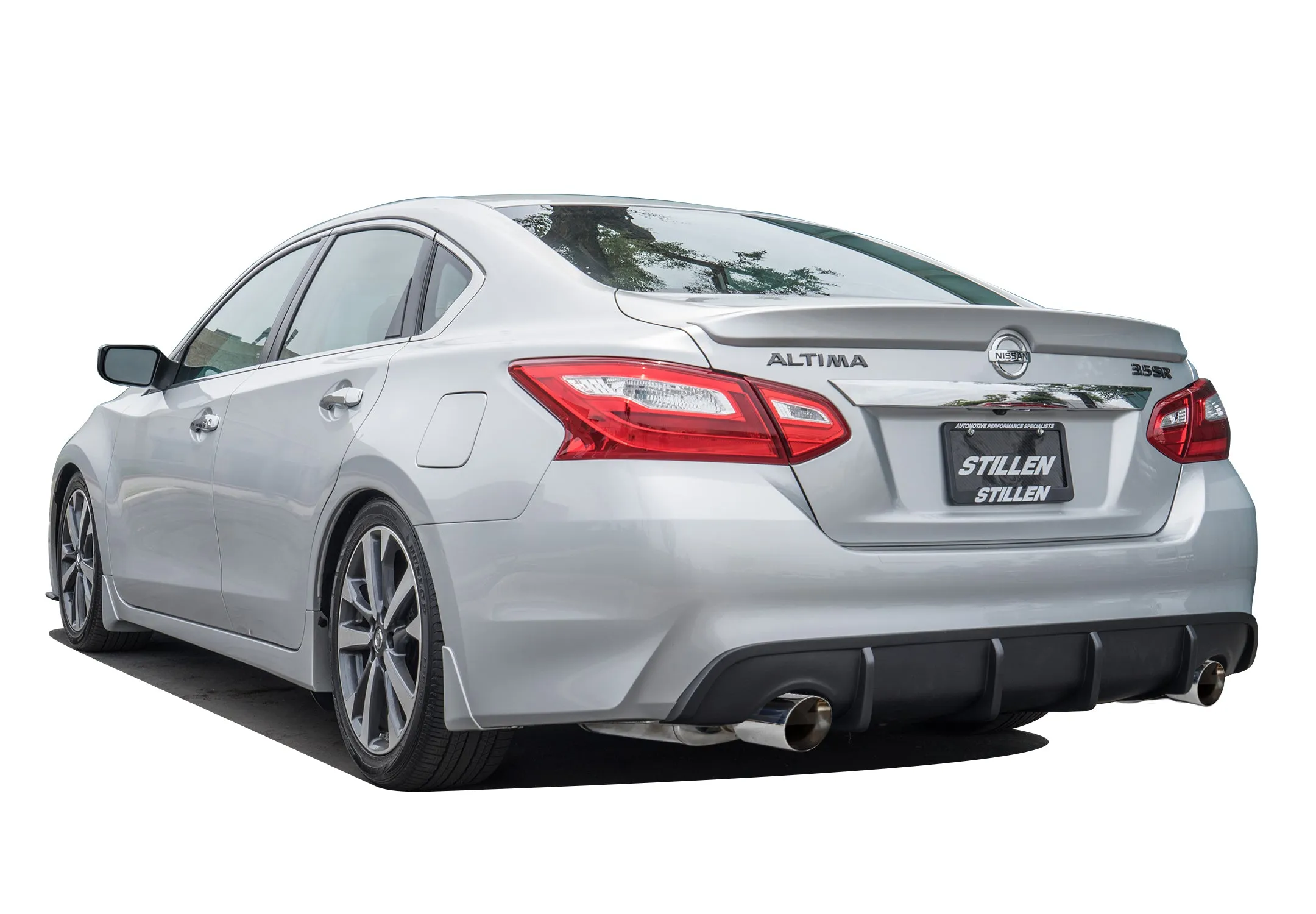 2016-2018 Nissan Altima Rear Diffuser [Matte Black] - KB13158MB