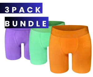 3 Bundles (Purple, Orange, Green)