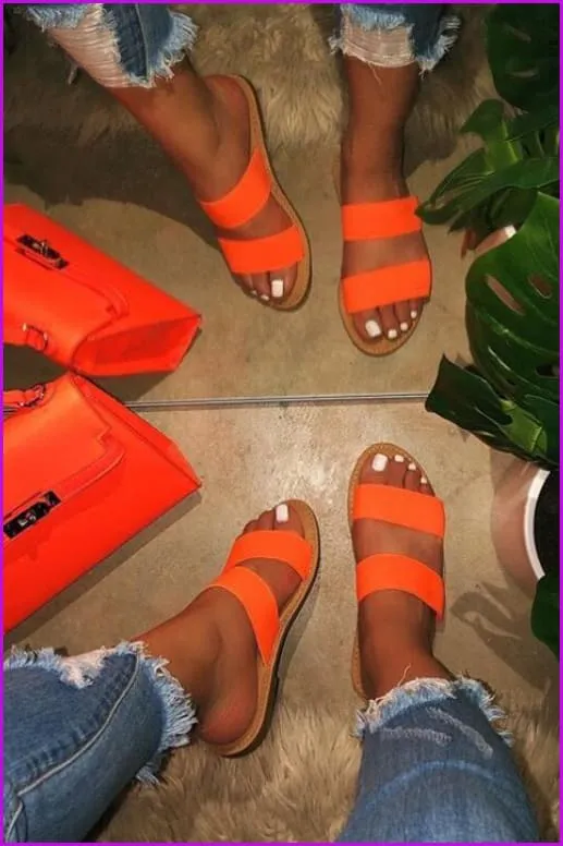 3 Colors Beach Slippers Sandles F166