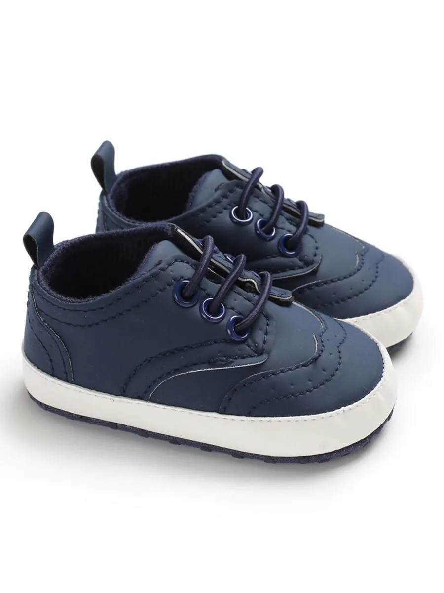 4 Solid Colors Baby Boy Crib Shoes Spring Fall