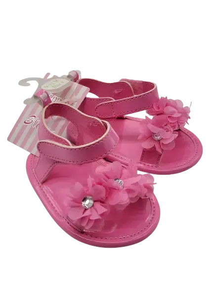 662 - Pink Sandal Crib