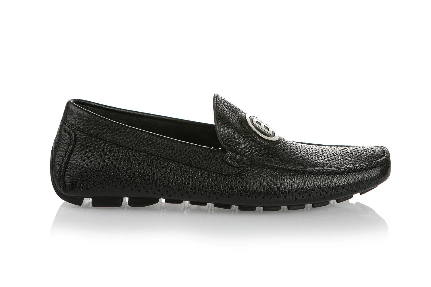 6901 Baldinini Moccasins / Black