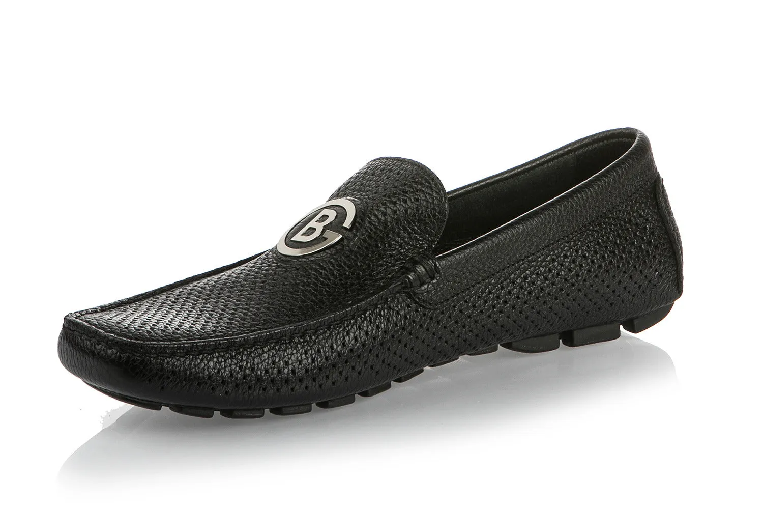6901 Baldinini Moccasins / Black