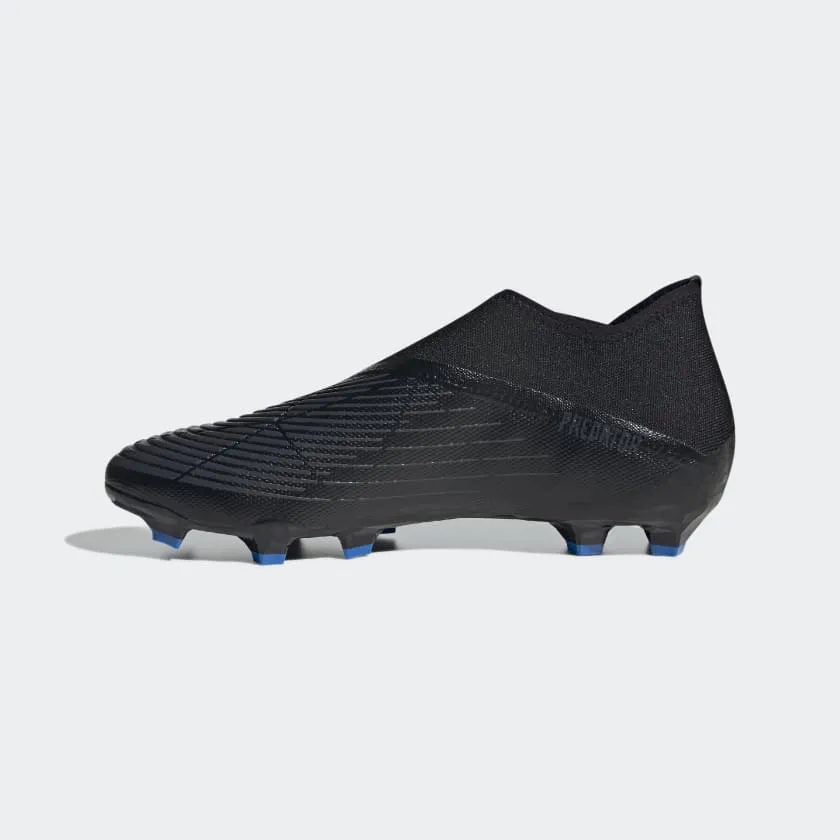 adidas Adult PREDATOR EDGE.3 LACELESS FIRM GROUND CLEATS