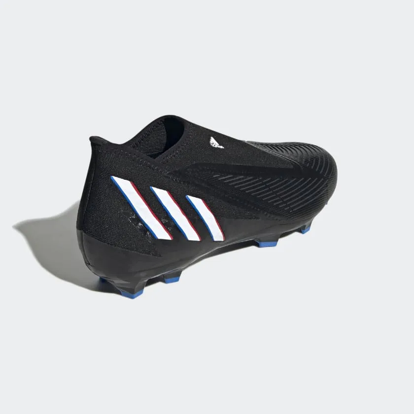 adidas Adult PREDATOR EDGE.3 LACELESS FIRM GROUND CLEATS