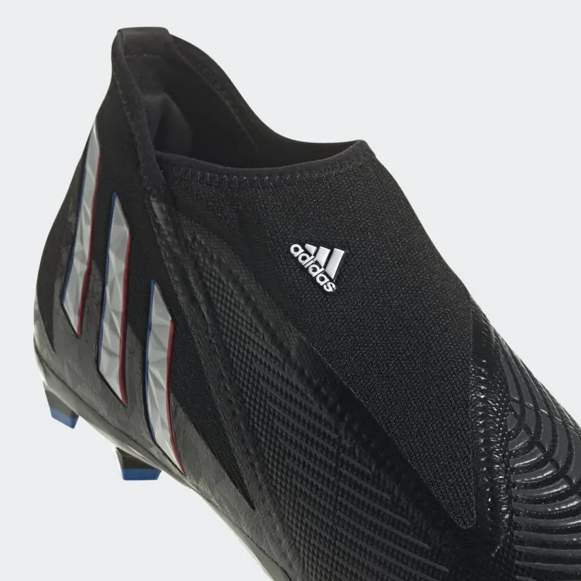adidas Adult PREDATOR EDGE.3 LACELESS FIRM GROUND CLEATS