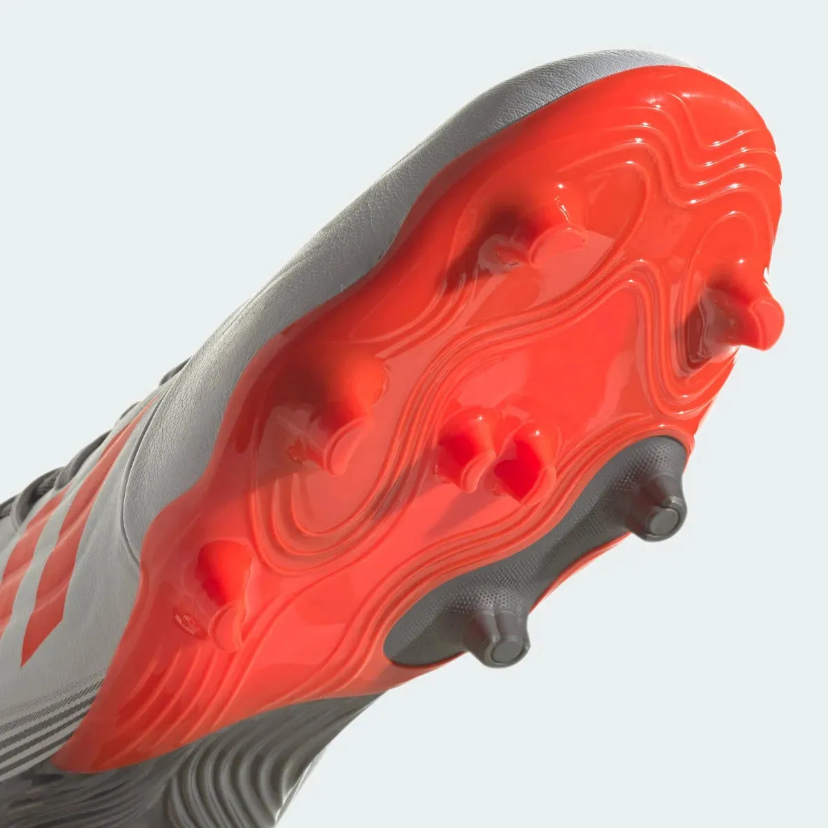 Adidas Copa Sense .3 FG - White-Grey-Solar Red