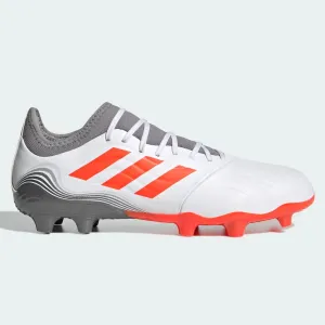Adidas Copa Sense .3 FG - White-Grey-Solar Red