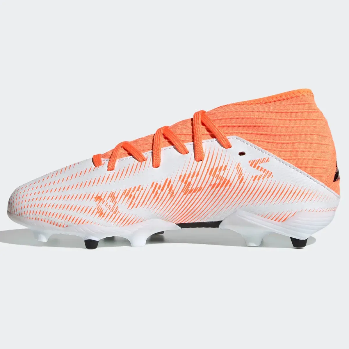 Adidas JR Nemeziz .3 FG - White-Orange-Black