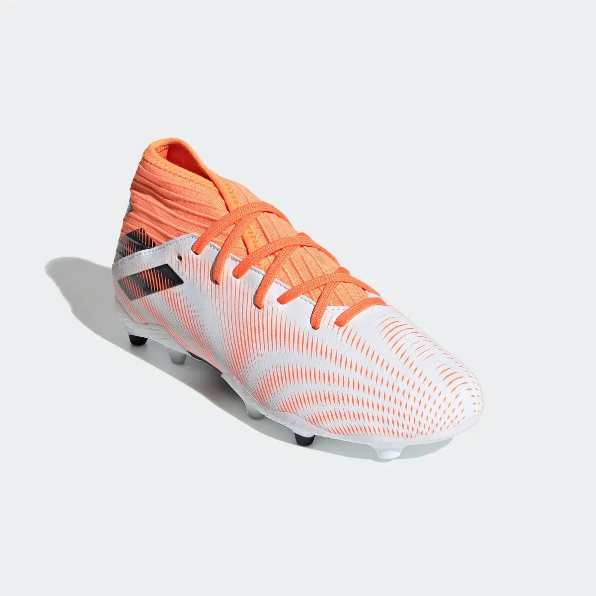 Adidas JR Nemeziz .3 FG - White-Orange-Black