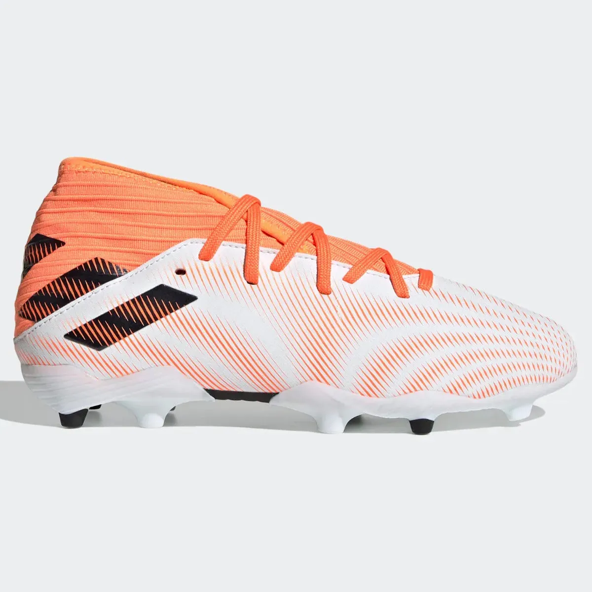 Adidas JR Nemeziz .3 FG - White-Orange-Black