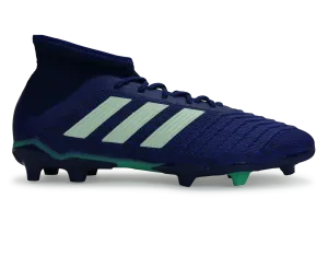 adidas Kids Predator 18.1 FG Uni Ink/Aero Green