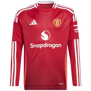 adidas Manchester United 2024/25 Kids Home Jersey