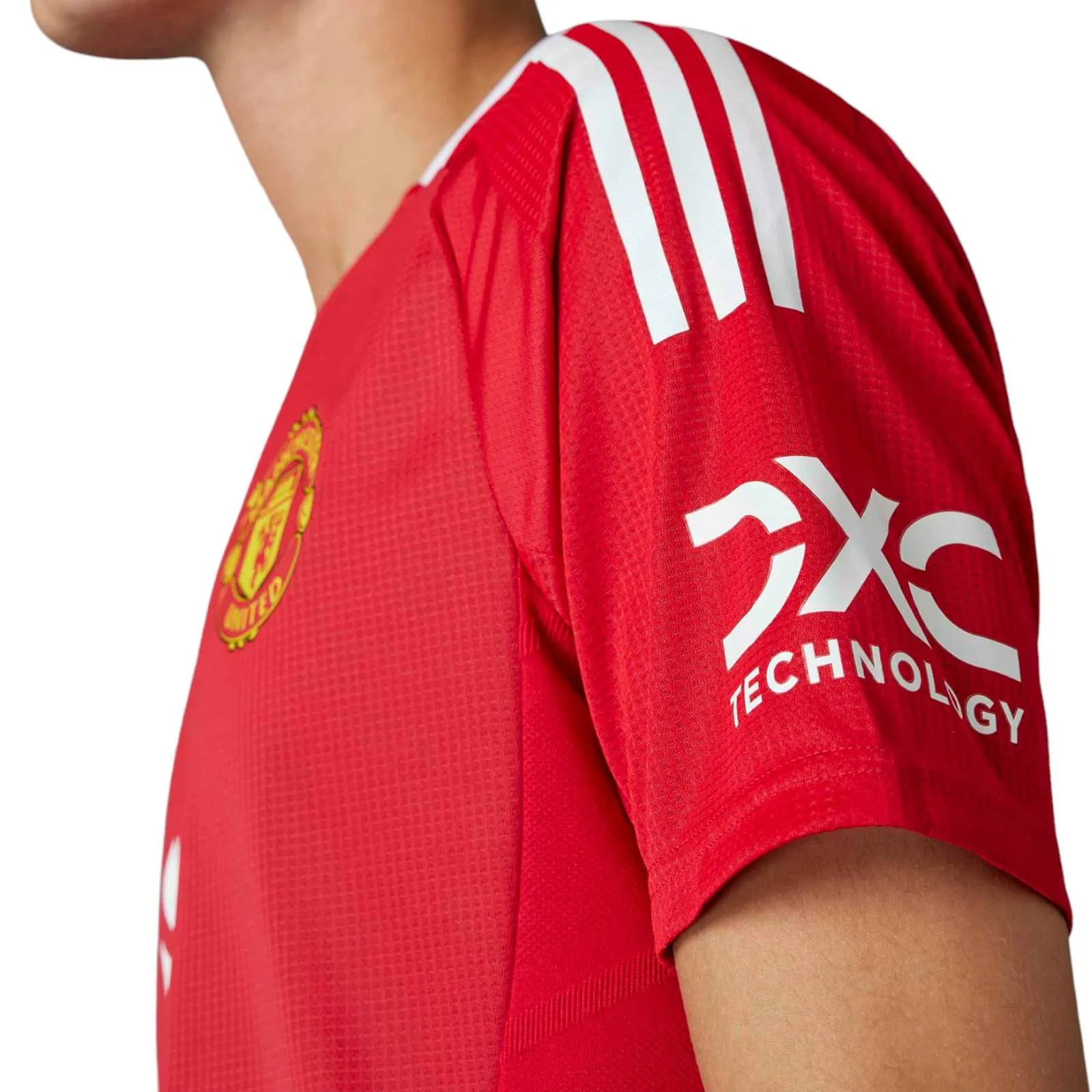 adidas Manchester United 2024/25 Short Sleeved Home Authentic Jersey
