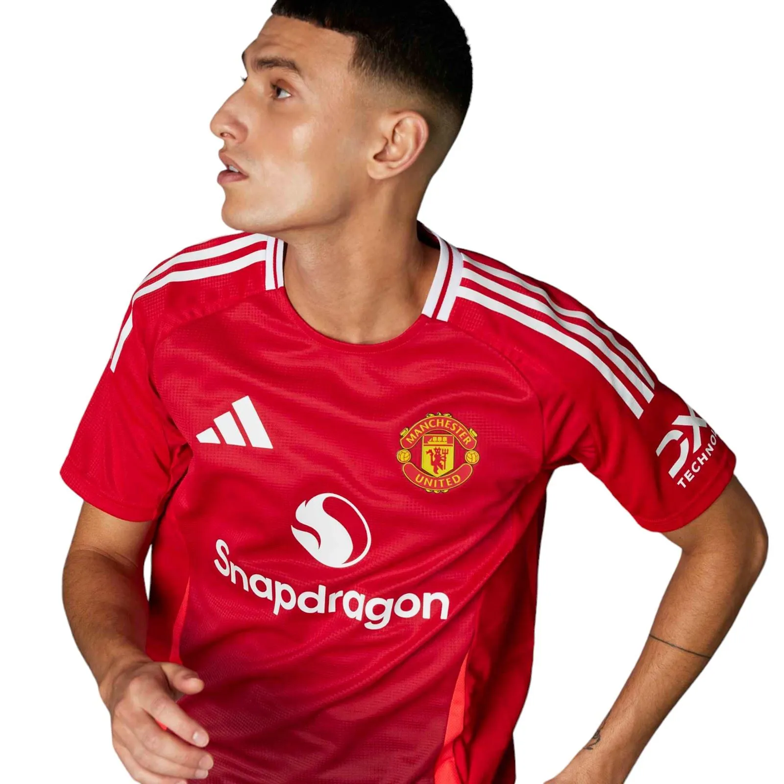 adidas Manchester United 2024/25 Short Sleeved Home Authentic Jersey