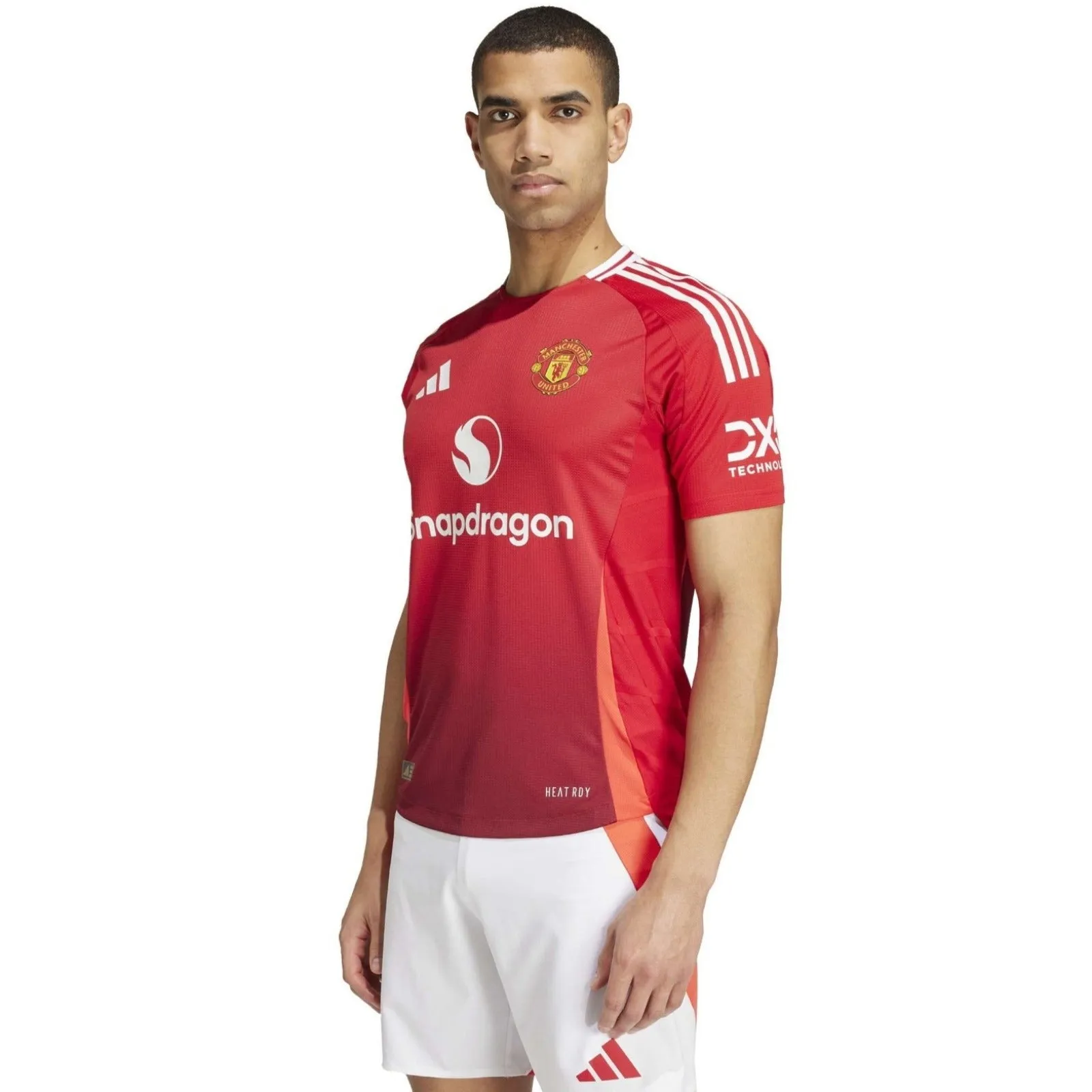 adidas Manchester United 2024/25 Short Sleeved Home Authentic Jersey