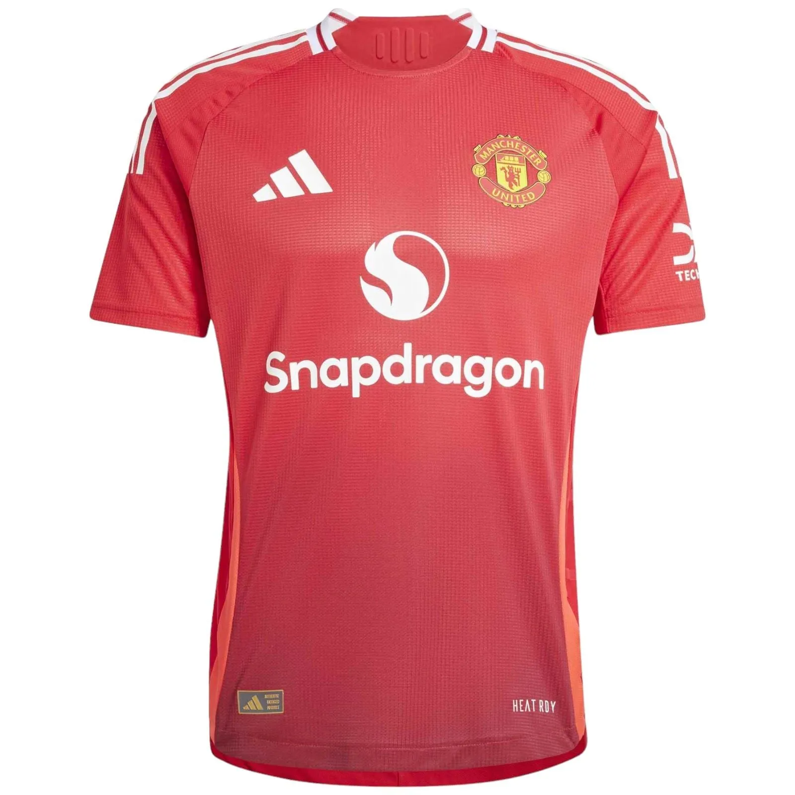adidas Manchester United 2024/25 Short Sleeved Home Authentic Jersey