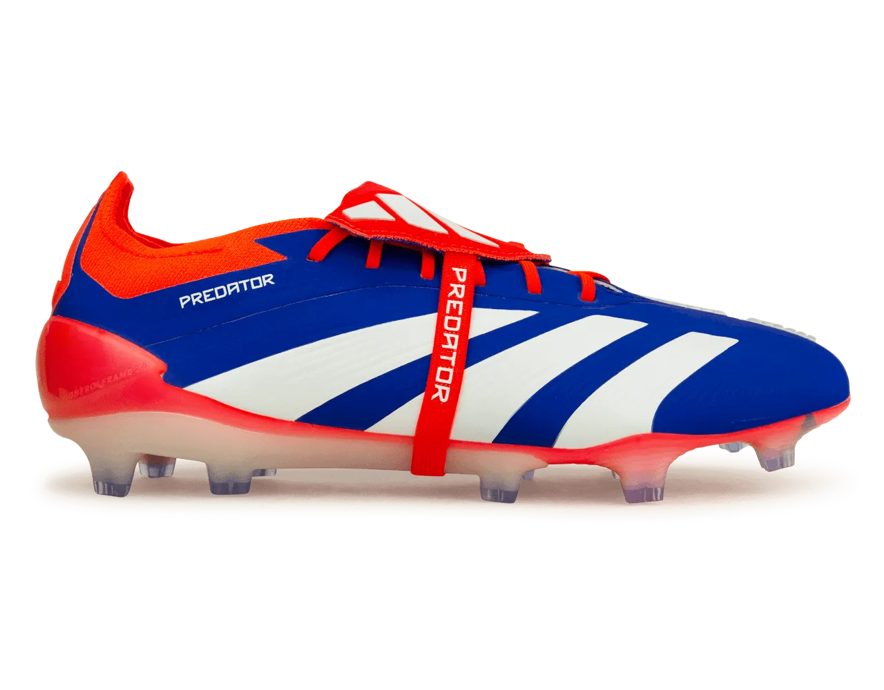 adidas Men's Predator Elite Foldover Tongue FG Lucid Blue/Red