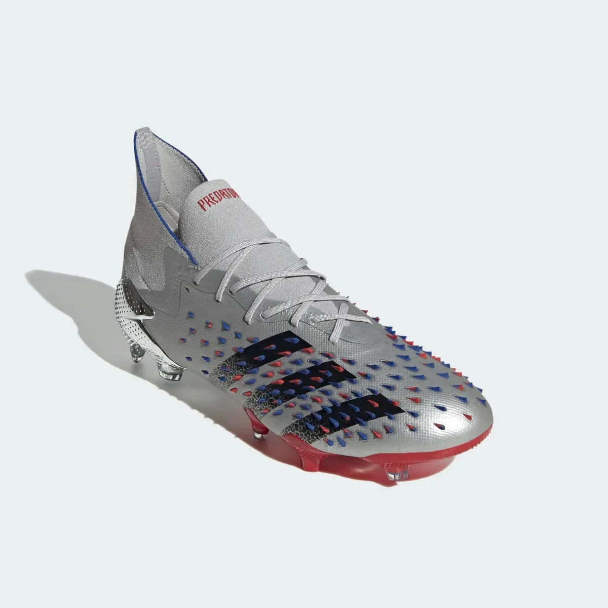 Adidas Predator Freak .1 FG - Silver Metallic-Red-Royal