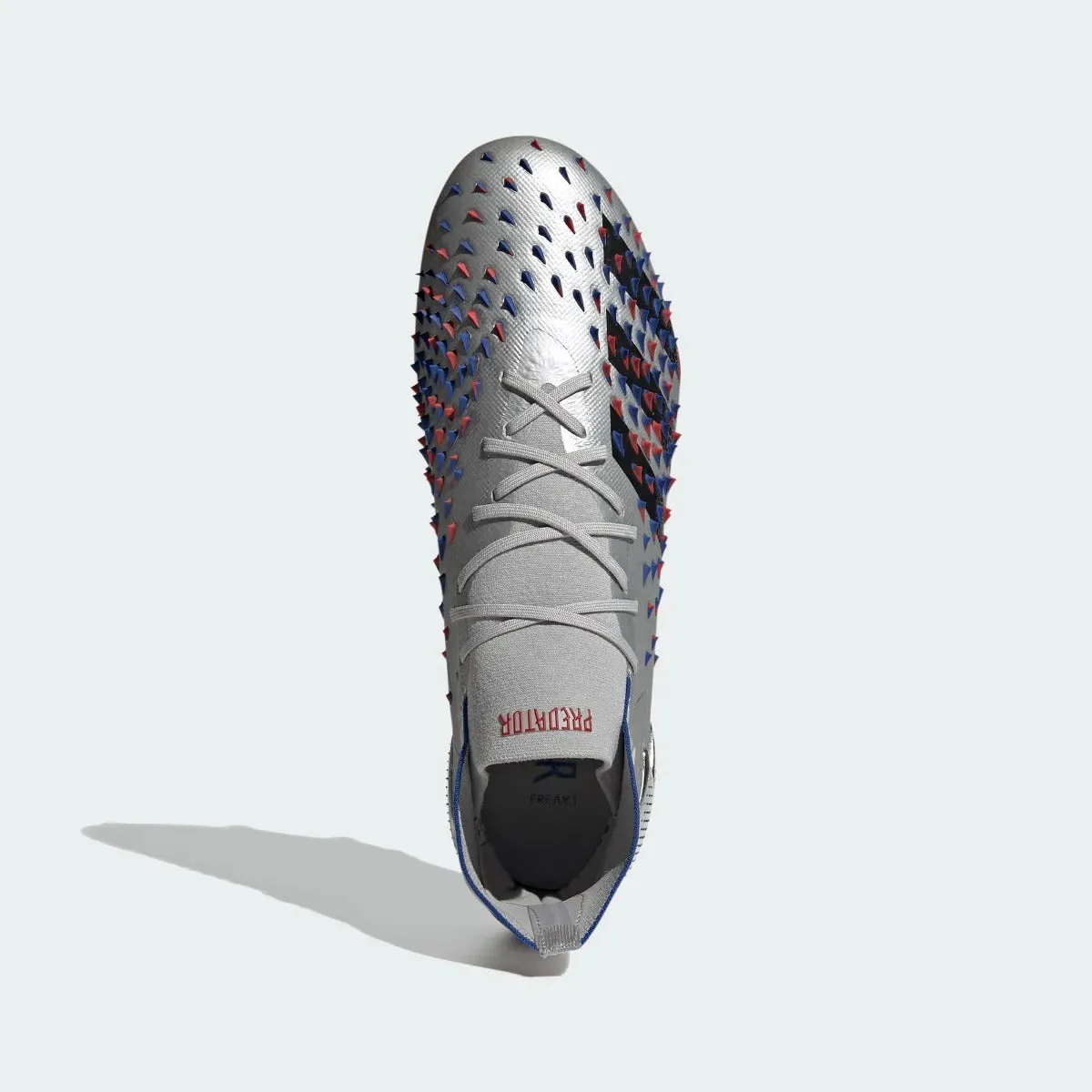 Adidas Predator Freak .1 FG - Silver Metallic-Red-Royal