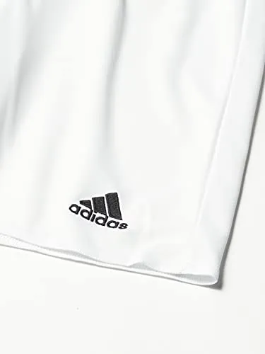 Adidas Unisex Child Youth Parma 16 Shorts White Black Youth Medium