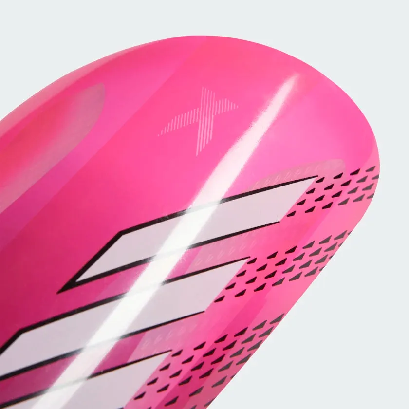 ADIDAS X SG SLIP-IN SHINGUARDS-Team Shock Pink/Zero Metallic/ Black