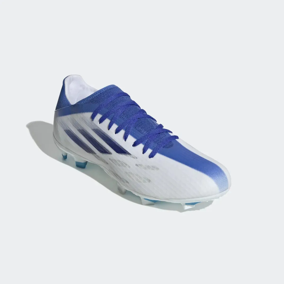 adidas X Speedflow .3 FG - White-Indigo-Hi Res Blue