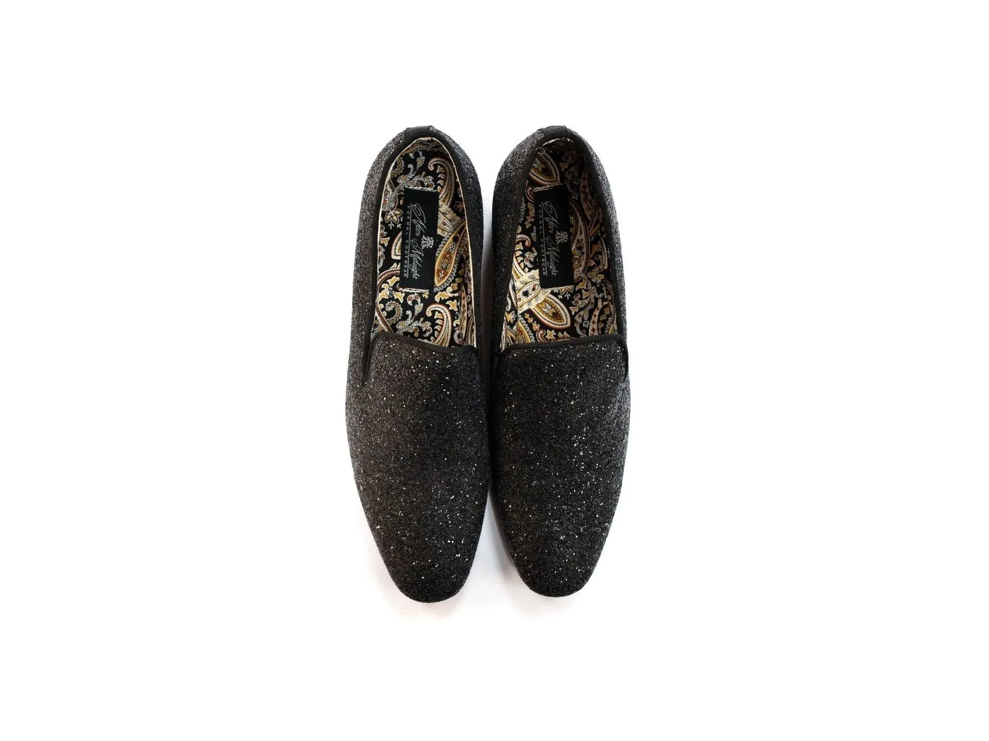 After Midnight Glitter Formal Loafer in Black