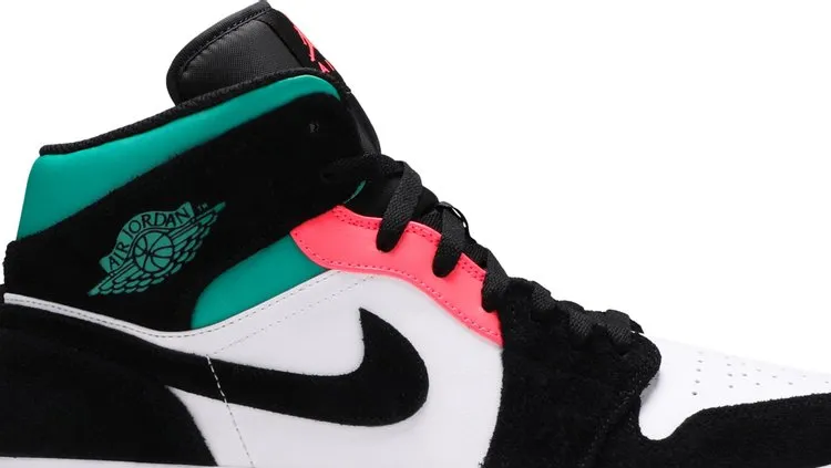 Air Jordan 1 Mid SE South Beach, turquoise