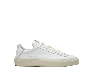 Aqua Alta Men's White Leather Sneaker F4WD0G 30% OFF