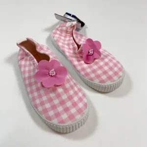 Archimède Pearl pink gingham swim shoe Second Season 24