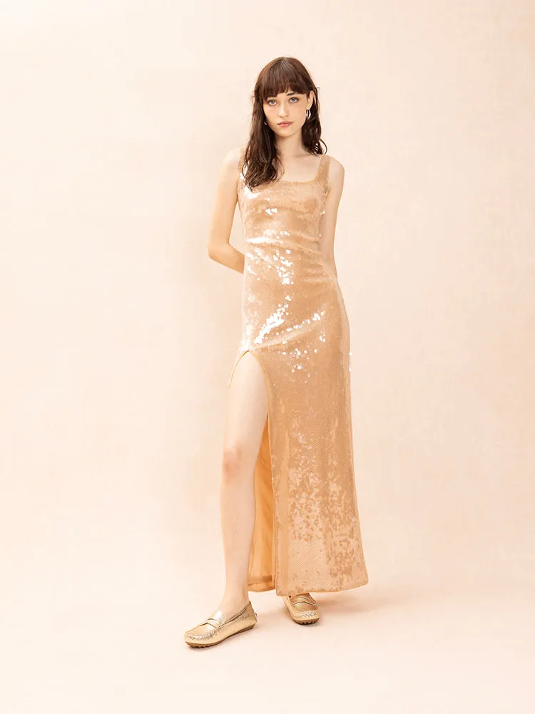 Ariana Metallic Penny Moccasins