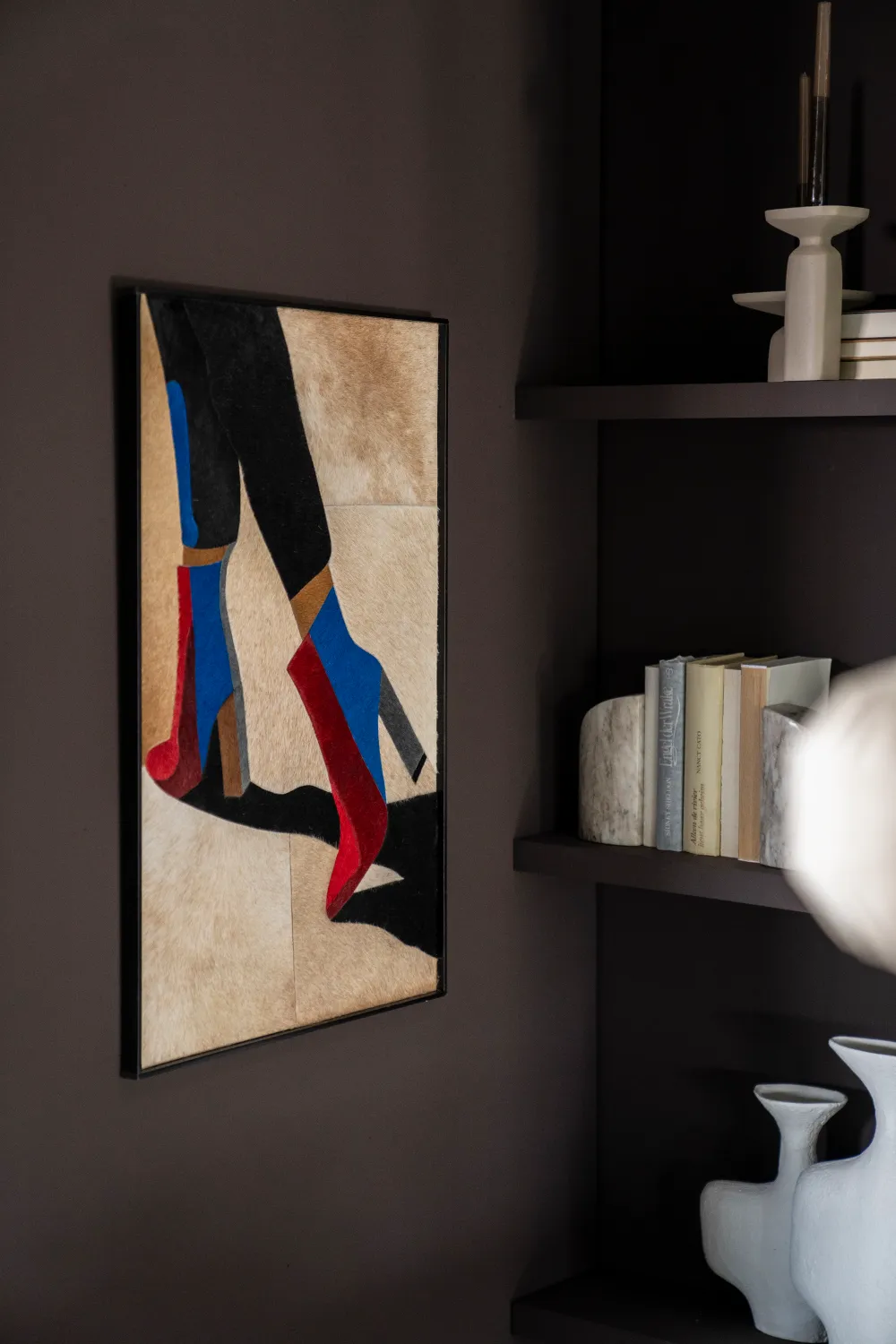 Arte Mural Botines de Colores | OROA Home Heels