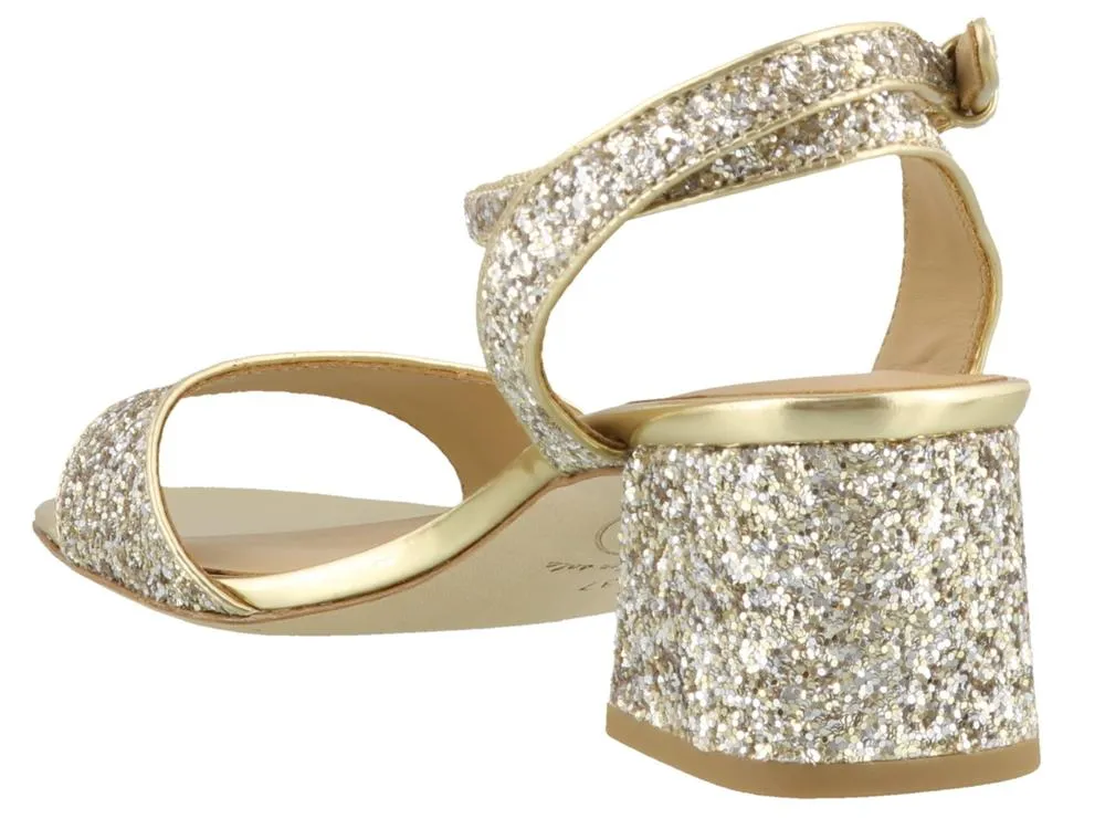 Ash Iris Glitter Sandals