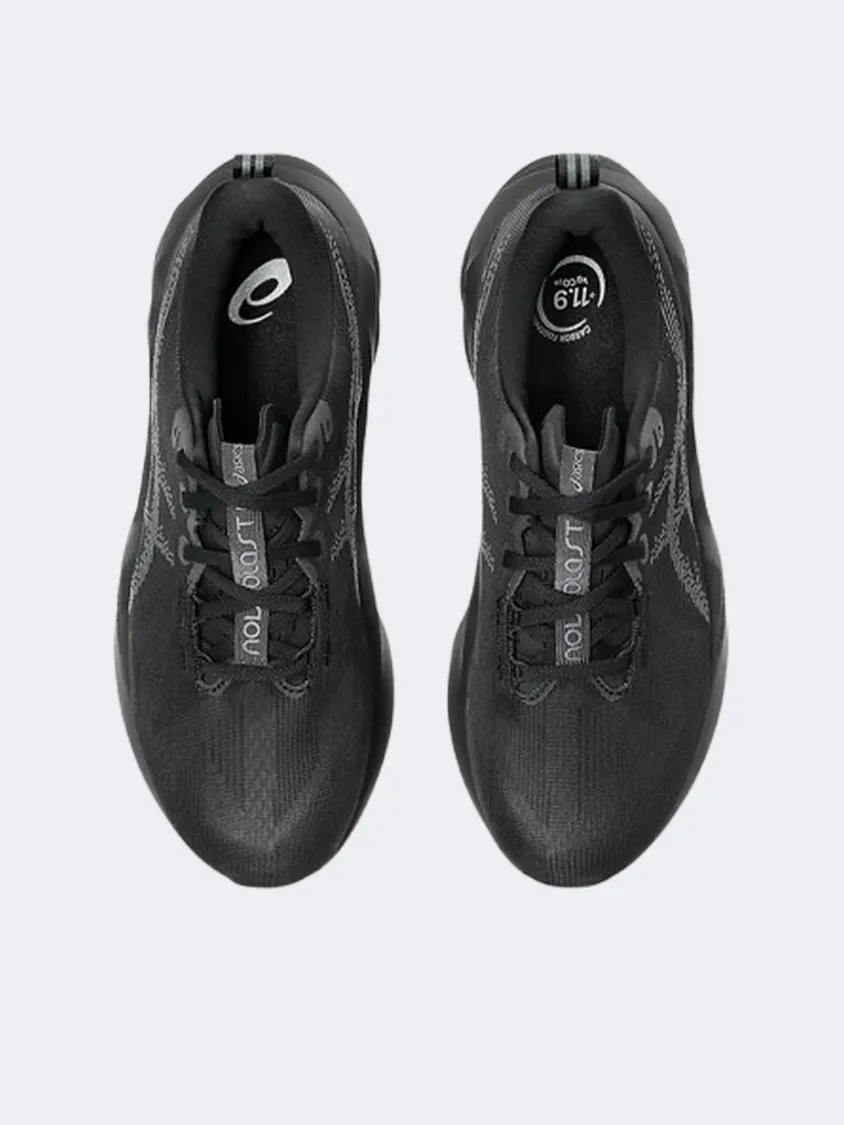 Asics Novablast 5 Men Running Sneakers Black/Carrier Grey