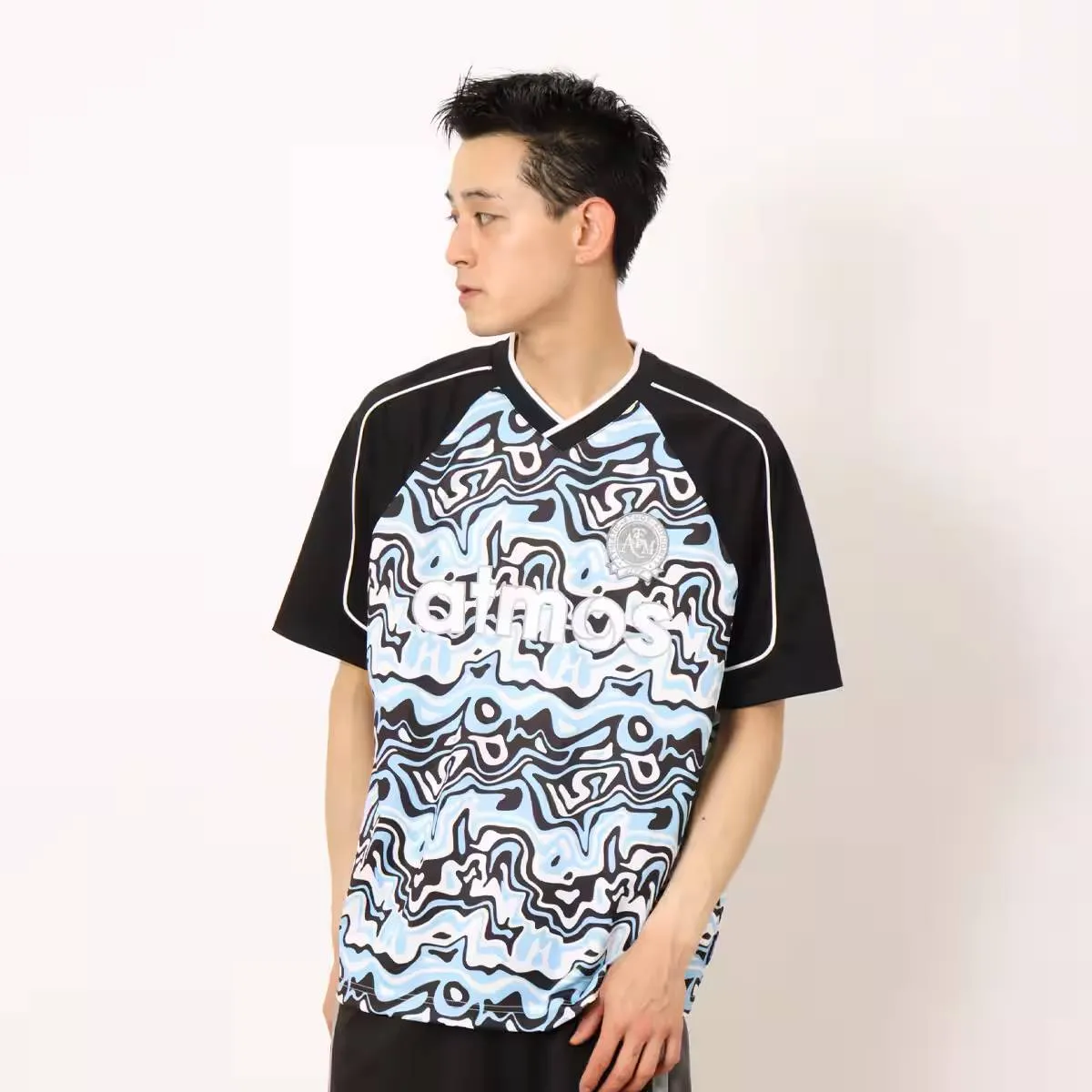 ATMOS CAMO PATTERN SOCCER JERSEY