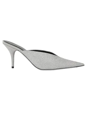 Balenciaga Glitter Knife Mules