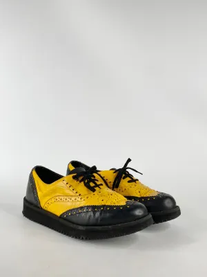 Banana Republic Black & Yellow Brogues - EU37.5