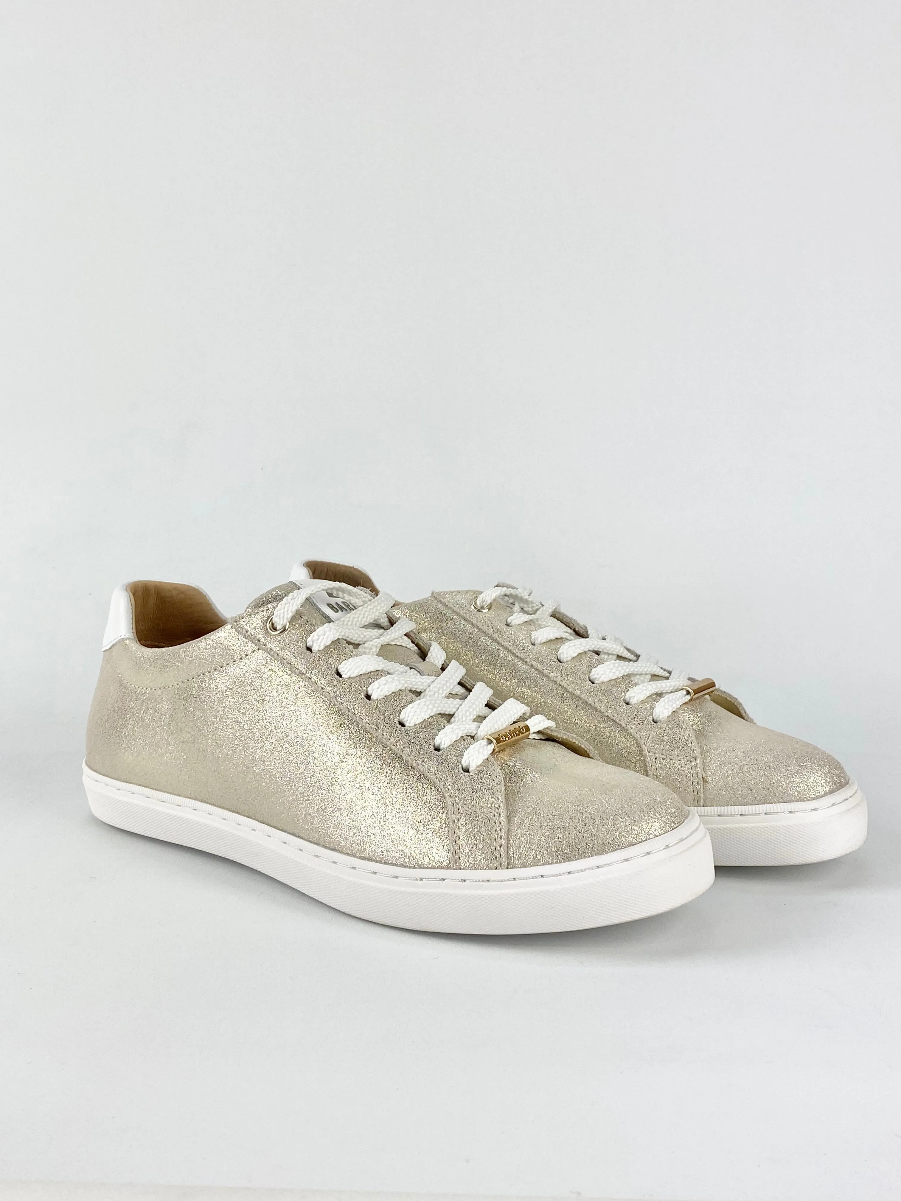 Bared Whistler II Champagne Glitter Lace Ups - EU39