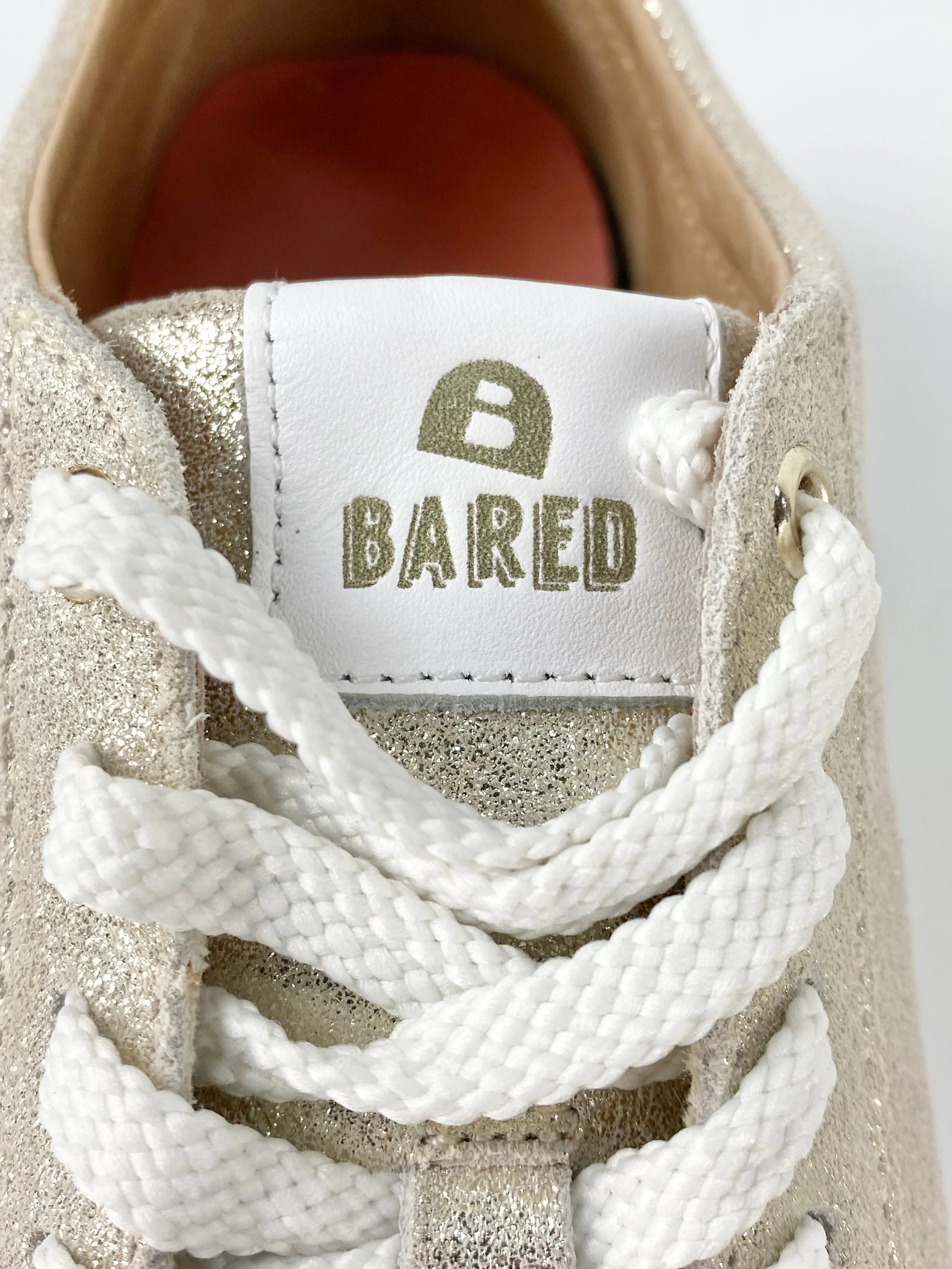 Bared Whistler II Champagne Glitter Lace Ups - EU39