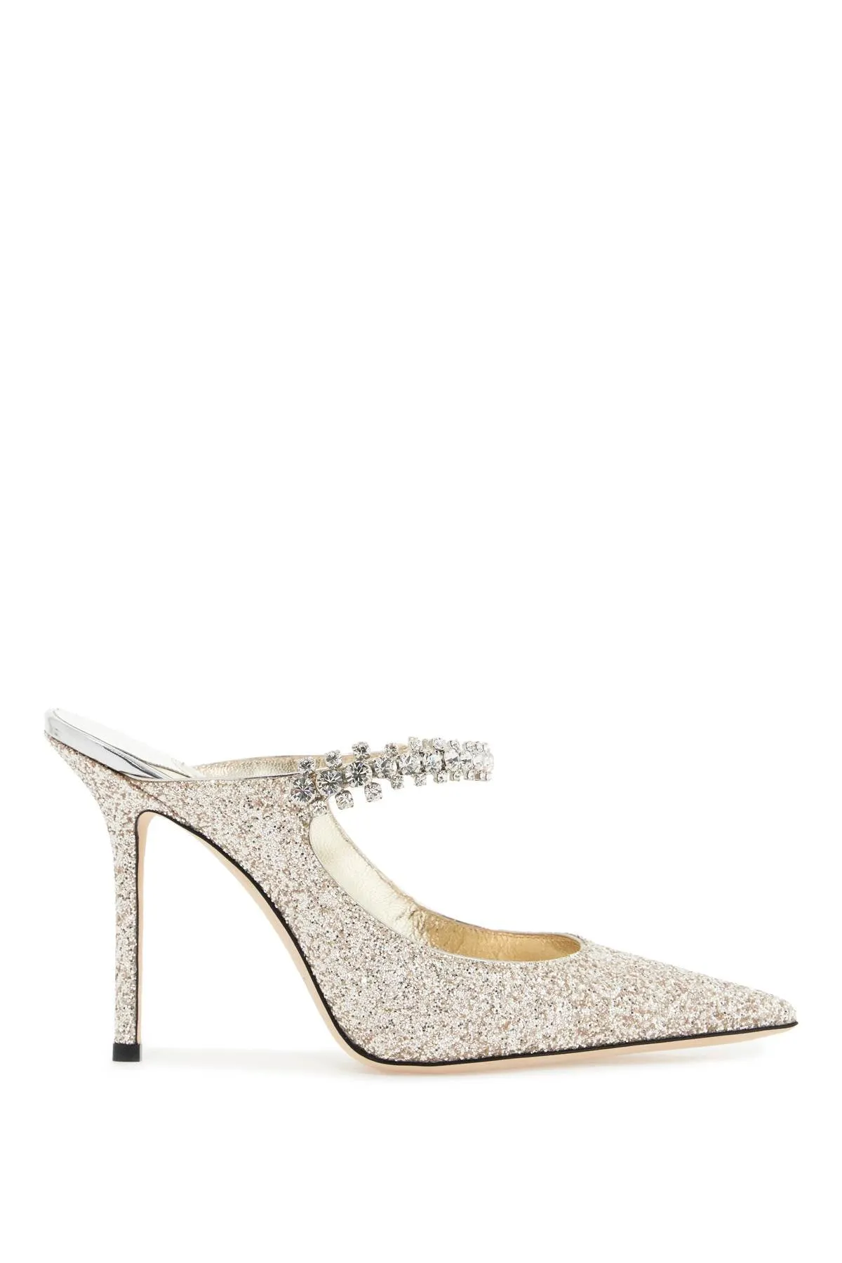 Bing Glitter Fabric Slingback Pumps