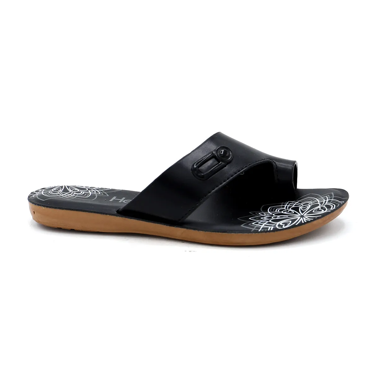 Black Casual Flip-Flop 002068