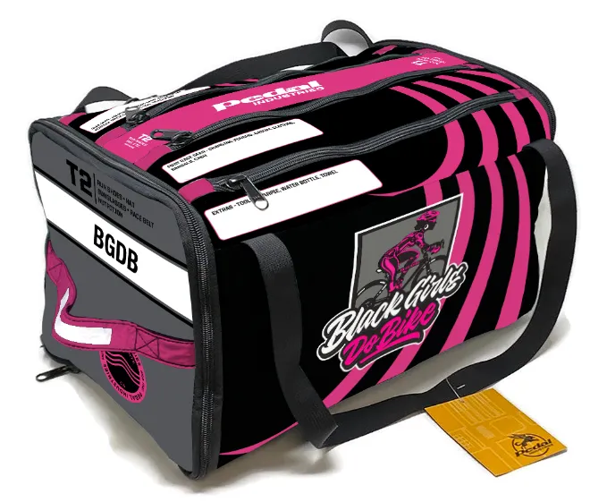 Black Girls Do Bike 2022 TRIATHLON SPECIFIC RaceDay Bag