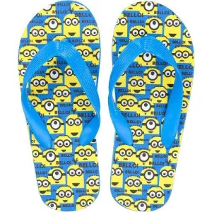 Boys Licenced Minions Flip Flops