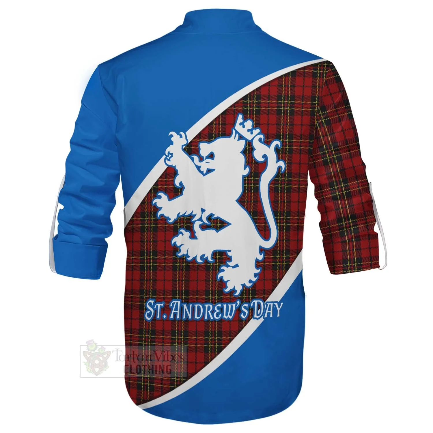 Brodie Family Crest Tartan Ghillie Kilt Shirt Celebrate Saint Andrew's Day in Style
